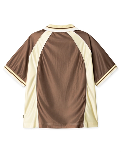 Woodbird - WBWaka Sports Polo - Mid Brown 